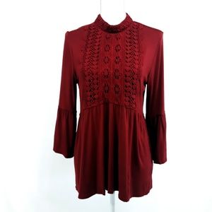 John Paul Richard Blouse NWT Red Various Sizes